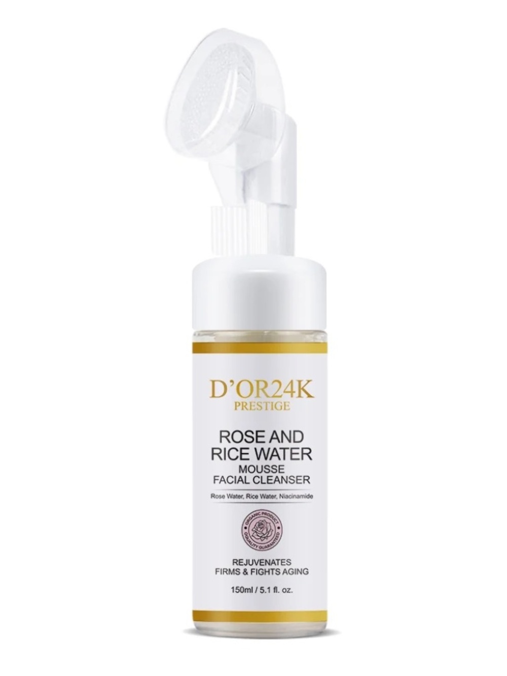 Rose and Rice Water - Mousse Facial Cleanser